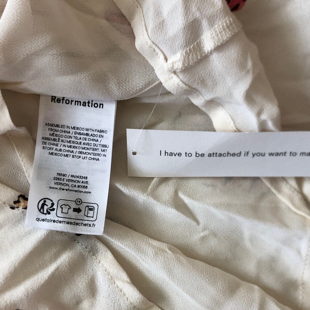 NWT Reformation Delanie Dress - Picture 4 of 6